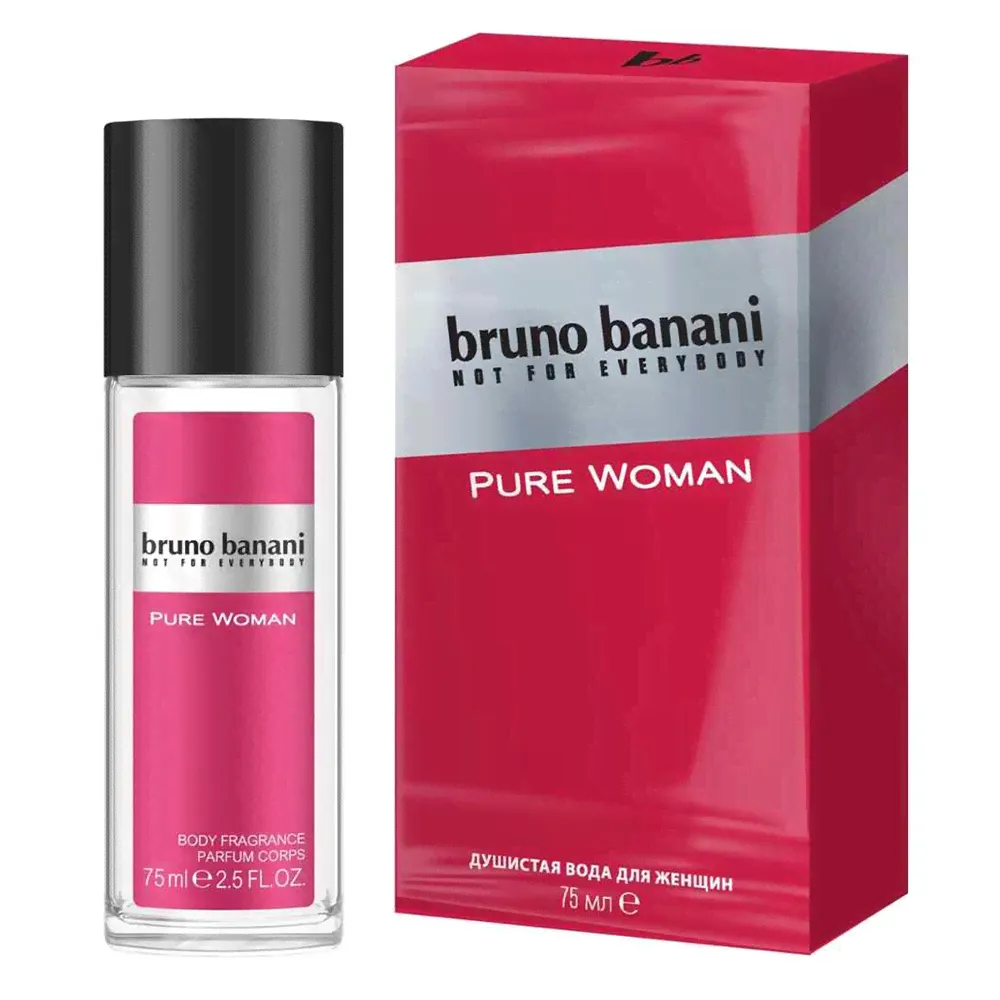 Bruno Banani Душистая вода Pure Woman женская, 75 мл