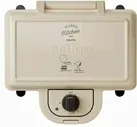 BRUNO Hot Sandwich Maker double BOE069-ECRU PEANUTS Snoopy kitchen Charlie Plate