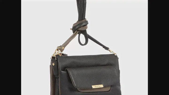 Cумка через плечо Bruno Rossi ML 151 P black taupe