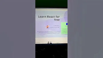 Learn React front end development in 2023 for free | #developer #development #reactjs