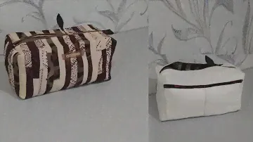 DIY\\ Косметичка или пенал? Самый простой способ сшить косметичку с закрытыми срезами внутри.