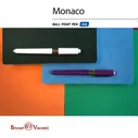 Ручка шариковая синяя 0,5мм Monaco фиолетовый корпус BRUNO VISCONTI 20-0125/12