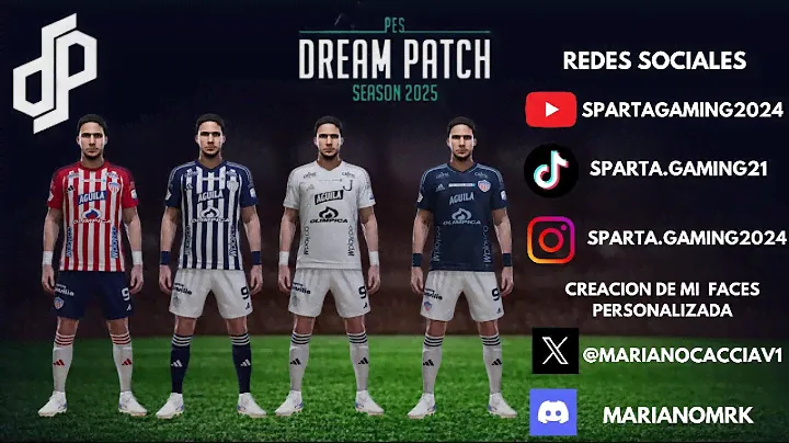 DREAM PATCH 2025 PES 2021 MI FACES PERSONALIZADA GAMEPLAY