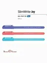 Ручки шариковая "SlimWrite.JOY" , 0.5 мм, синие, 24шт. Bruno Visconti